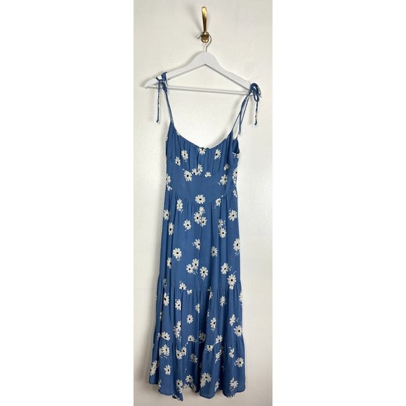 Reformation Sky Blue Daisy Midi Dress - Picture 5 of 16